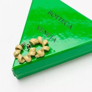 Bottega Veneta “phone cord” earrings